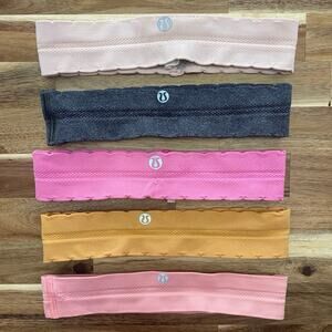 Set of 5 Lululemon Headbands